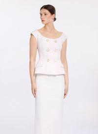 Cotton Piquet Jacket