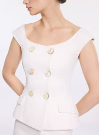 Cotton Piquet Jacket