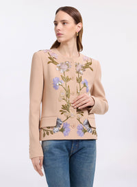 Embellished Cady Jacket