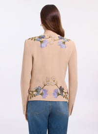 Embellished Cady Jacket