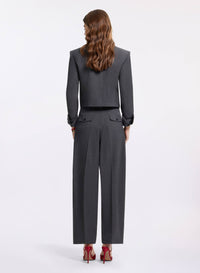 Cropped Wool Jacket