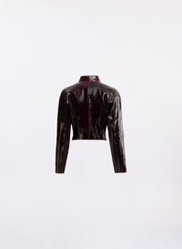 Vinyl Leather Jacket