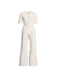 Tweed Jumpsuit