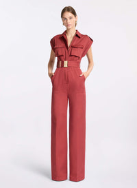 Gabardine Jumpsuit