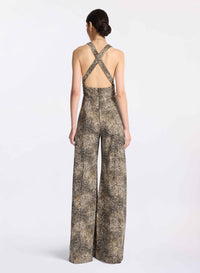Animalier Print Jumpsuit