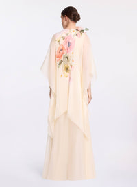 Printed Chiffon Jumpsuit