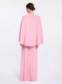 Flower Embellished Cady Jumpsuit