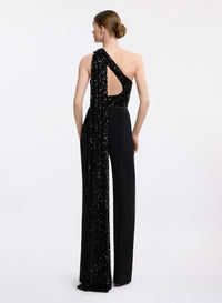 Sequin Embroidered Jumpsuit