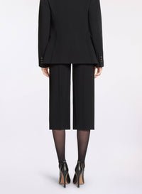 Cady and Satin Cropped Pants