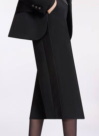 Cady and Satin Cropped Pants