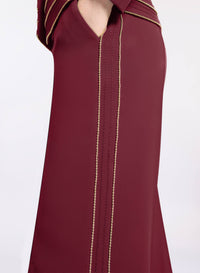 Trim Embellished Cady Pants