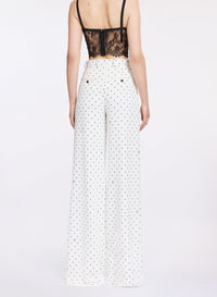 Printed Cady Pants