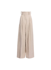 Cotton Canvas Pants