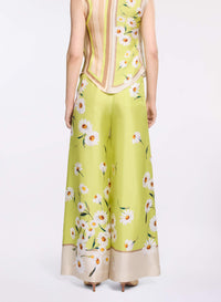 Printed Twill Pants