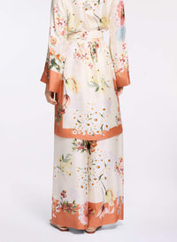 Printed Twill Pants
