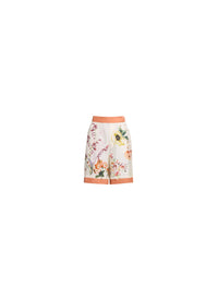 Printed Twill Shorts