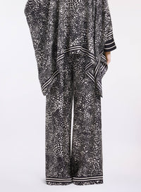Printed Twill Pants