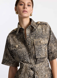 Animalier Print Shirt