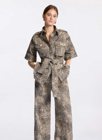 Animalier Print Shirt