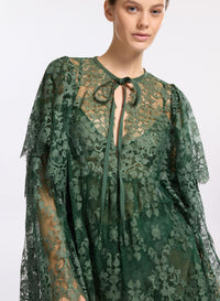 Scalloped Lace Shirt