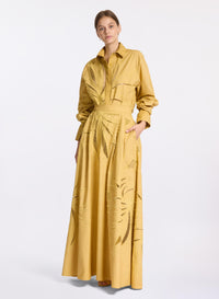 Embroidered Cotton Skirt