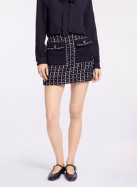 Tweed Short Skirt