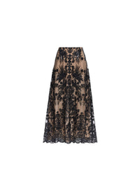 Sequin Embroidered Skirt