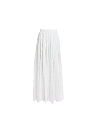 Embroidered Cotton Skirt