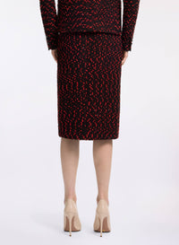 Tweed Midi Skirt