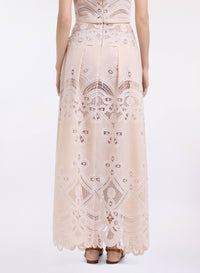 Cotton Embroidered Skirt