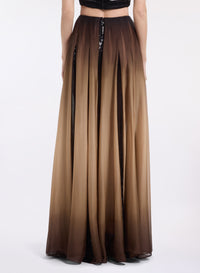 Ombr‚ Long Skirt