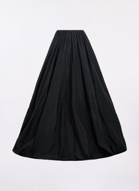 Taffeta Long Skirt
