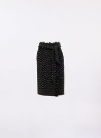 Tweed Midi Skirt