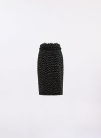 Tweed Midi Skirt