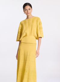 Crystal Embellished Knit Top