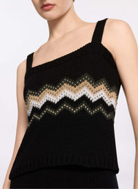 Stud Embellished Knit Top