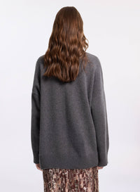 Cut-Out Knit Sweater