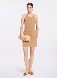 Embroidered Knit Top