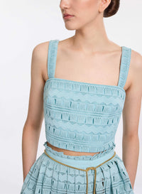 macramé‚ Crop Top