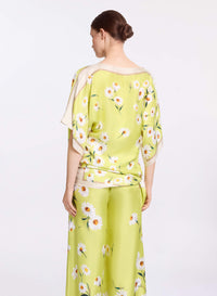 Printed Twill Top