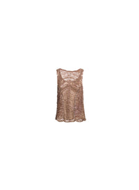 Bead Embroidered Tank Top