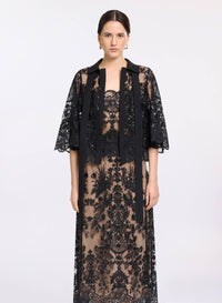 Sequin Embroidered Twin Set