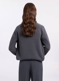 Knit & Lace Trim Twin Set
