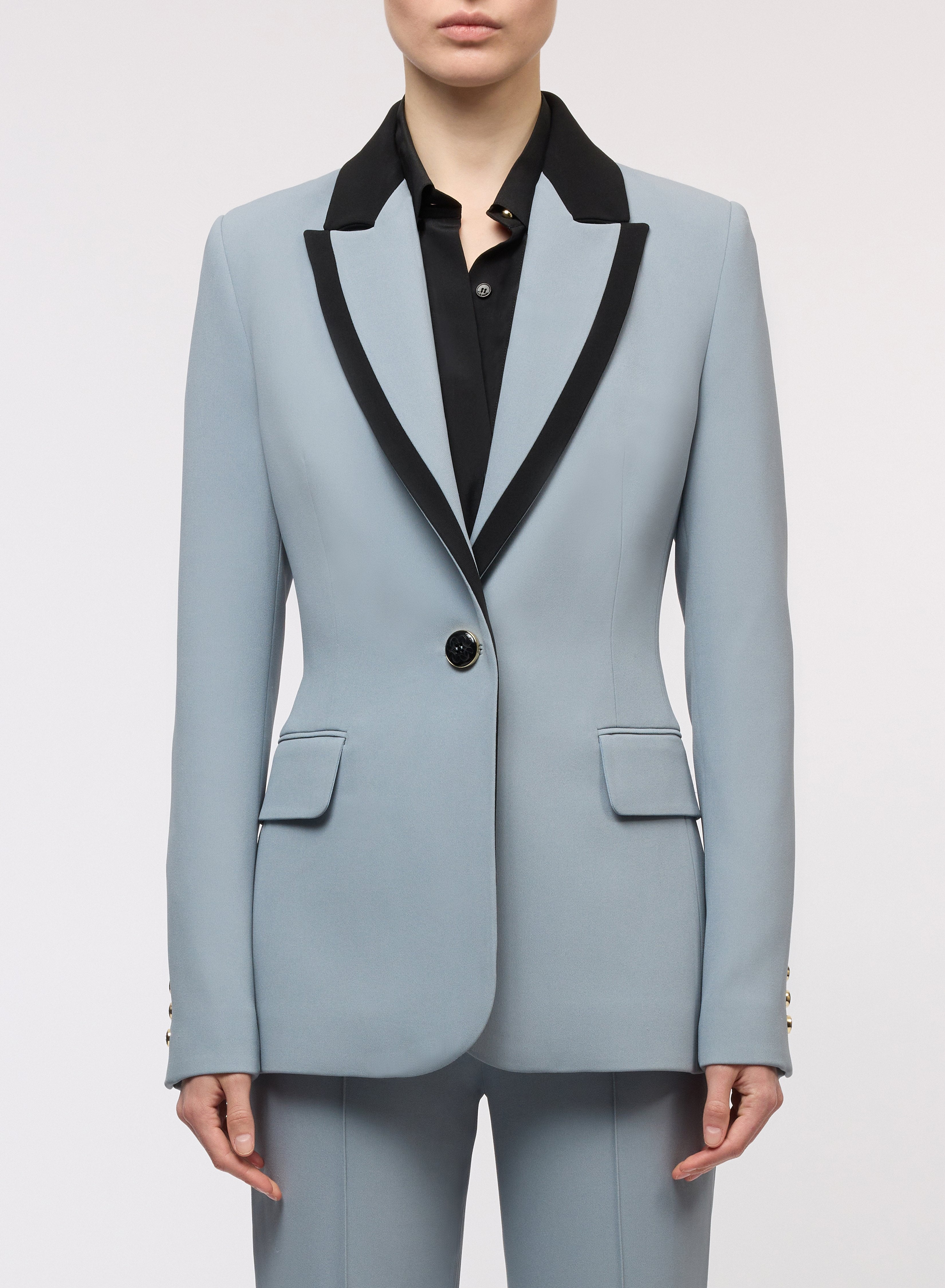 Tailored Crepe Blazer – ELIE SAAB