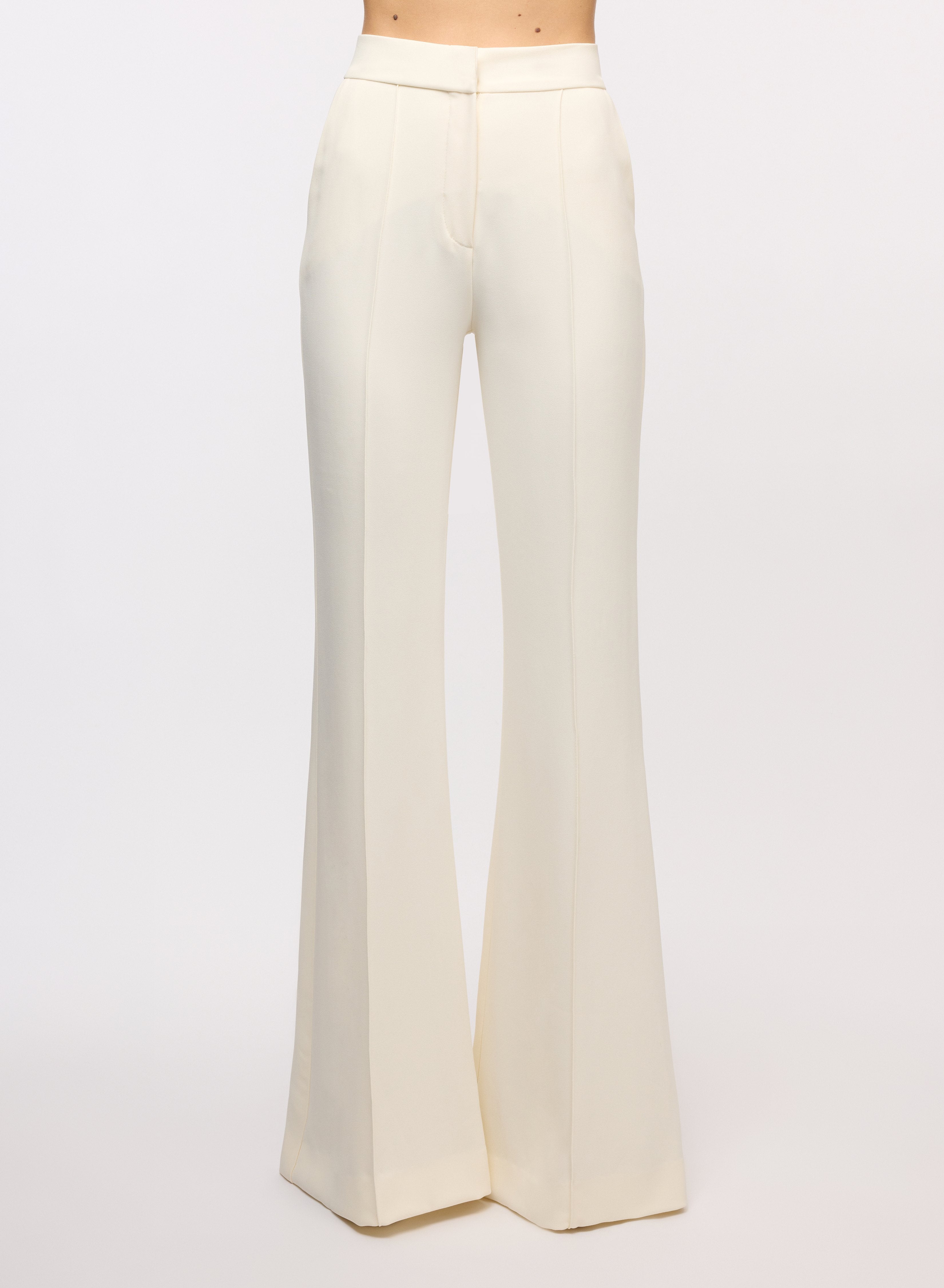 Flared Crepe Pants – ELIE SAAB