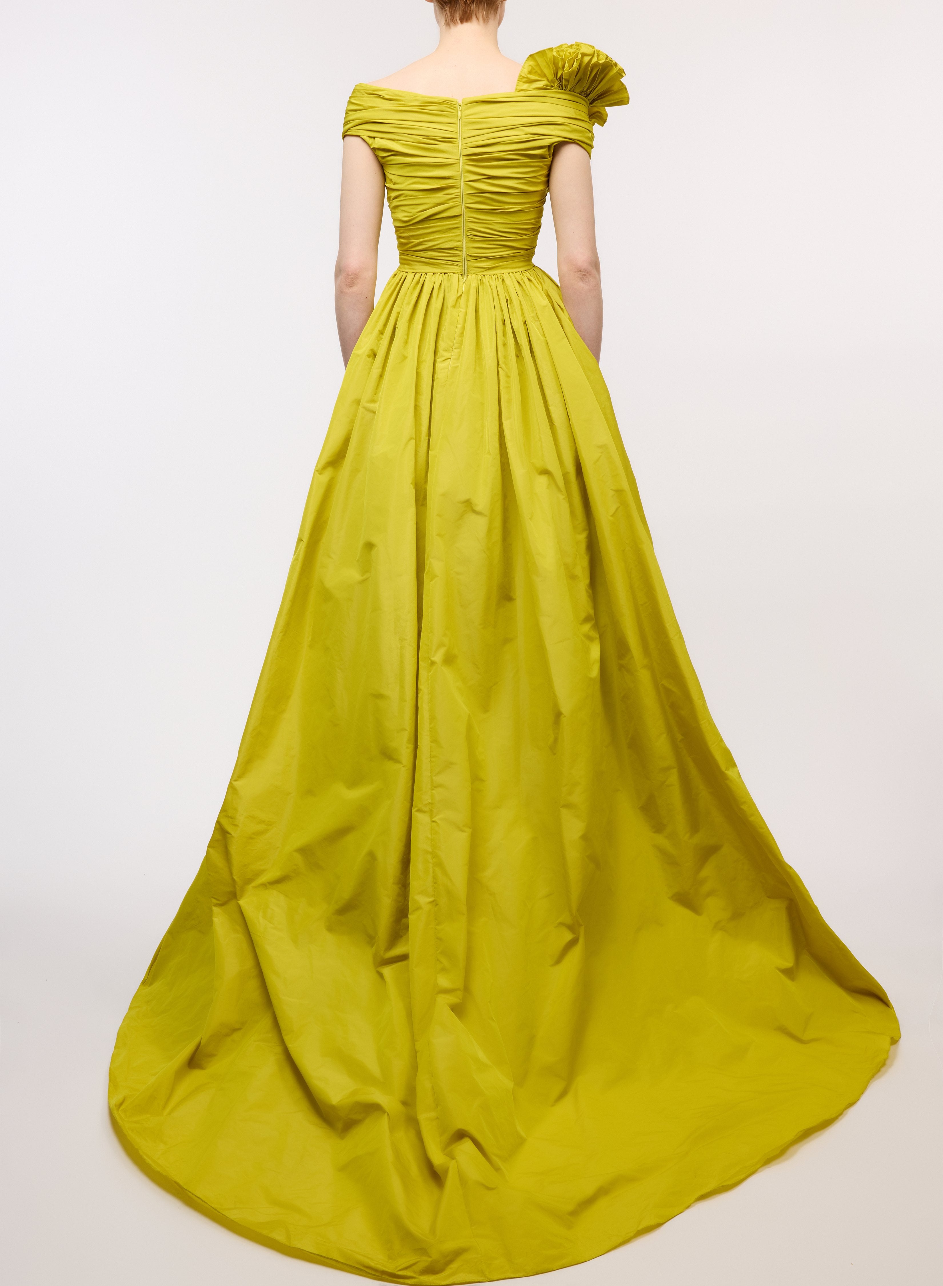 Citrine Gown in Taffeta – ELIE SAAB