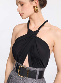 ELIE SAAB Leather Belt
