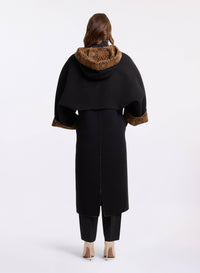 Reversible Monogram Wool Coat