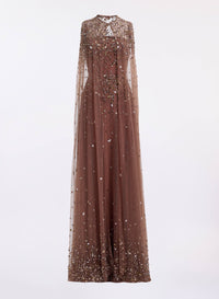 Bead Embroidered Cape