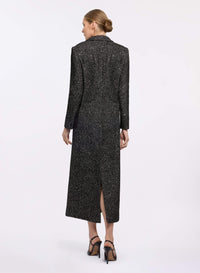 Check Lurex Coat